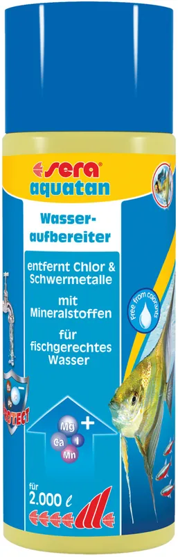 Must-Have Sparpaket 2 x 250 ml Sera Aquatan Wasseraufbereiter Aquarium Wasseraufbereitung